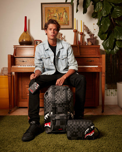 Sprayground XTC GREY SHARKS IN PARIS TOILETRY BAG