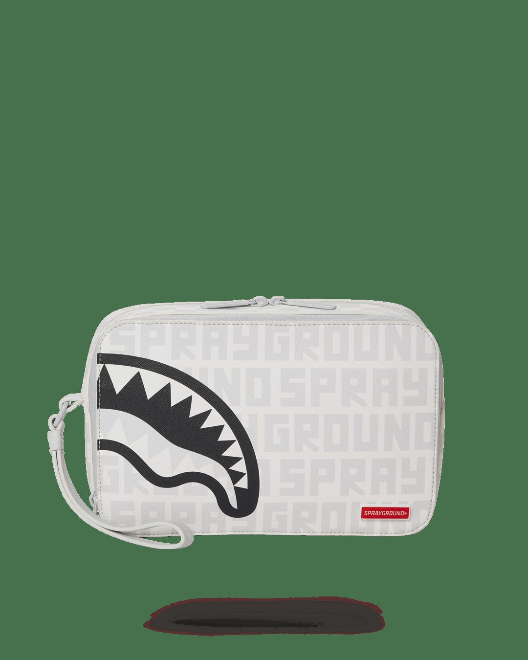 Sprayground SPLIT THE CHECK (PEARL) TOILETRY BAG
