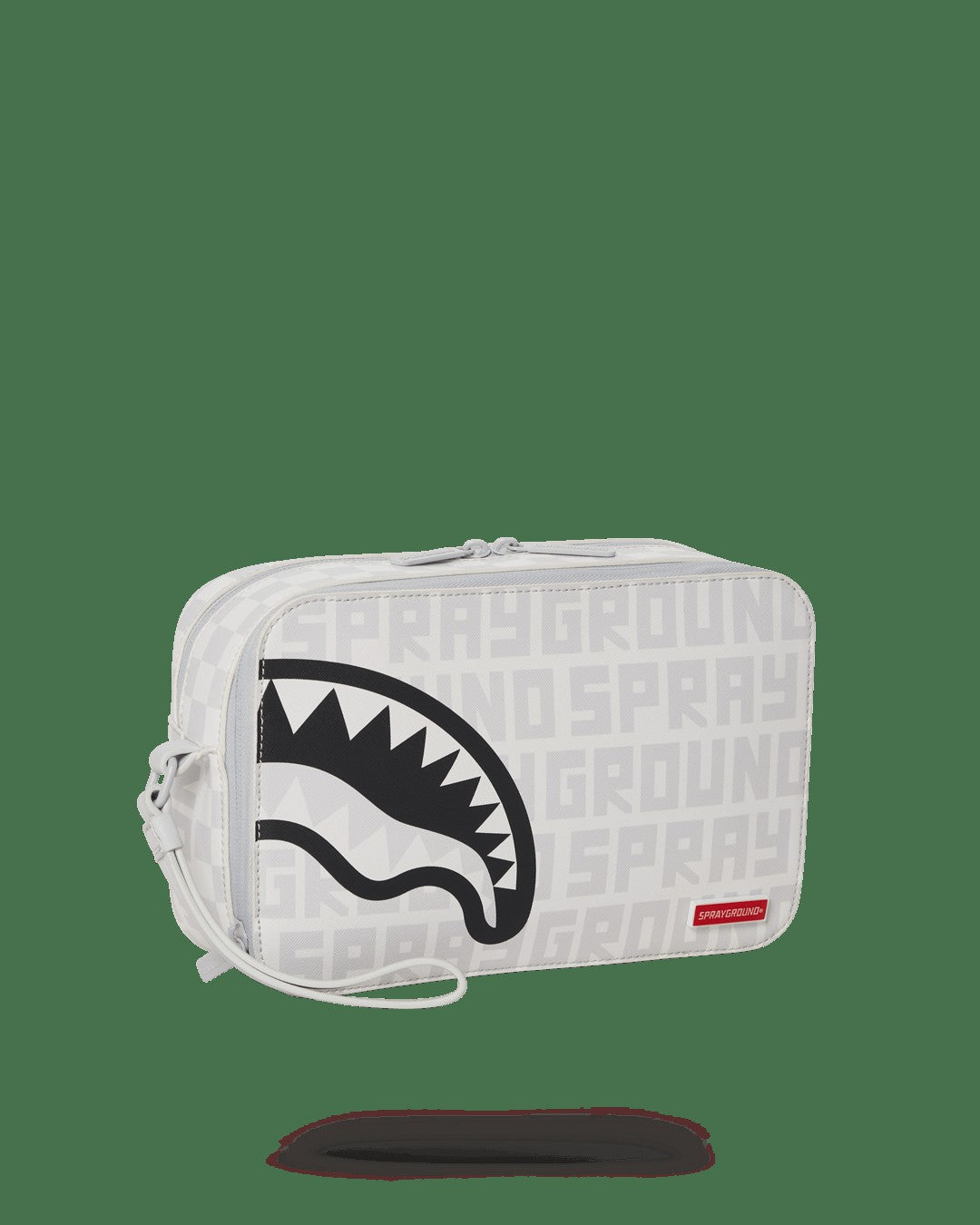 Sprayground SPLIT THE CHECK (PEARL) TOILETRY BAG