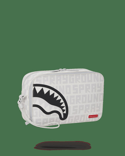 Sprayground SPLIT THE CHECK (PEARL) TOILETRY BAG