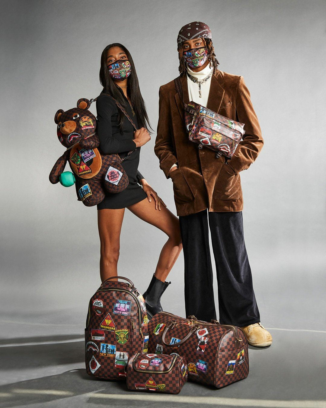 Sprayground GLOBAL MOGUL TOILETRY BAG