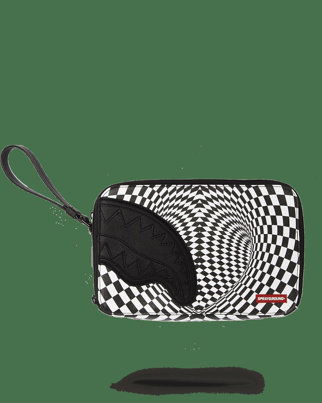 Sprayground TRIPPY CHECK TOILETRY AKA MONEY BAG