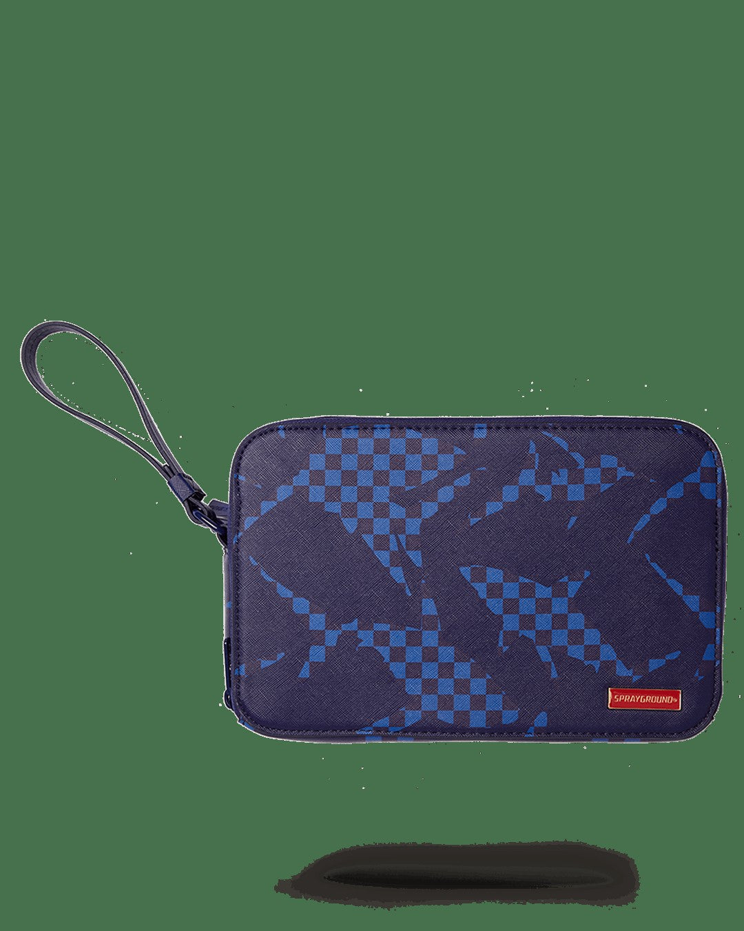 Sprayground SHARK CHECK (BLUE) TOILETRY