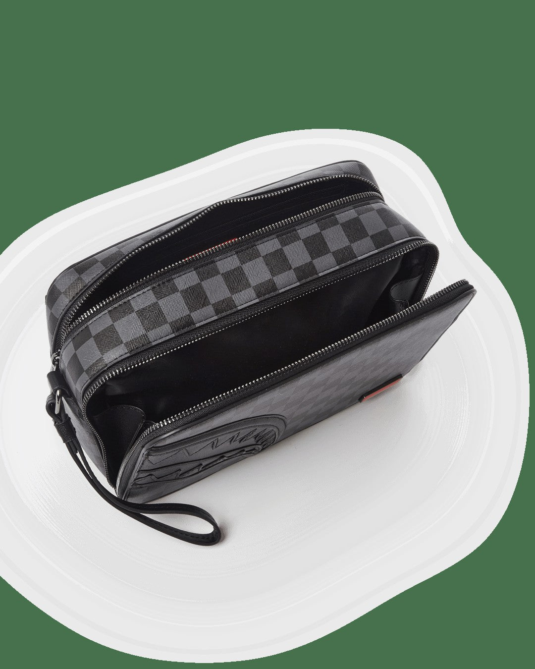 Sprayground HENNY BLACK TOILETRY BAG