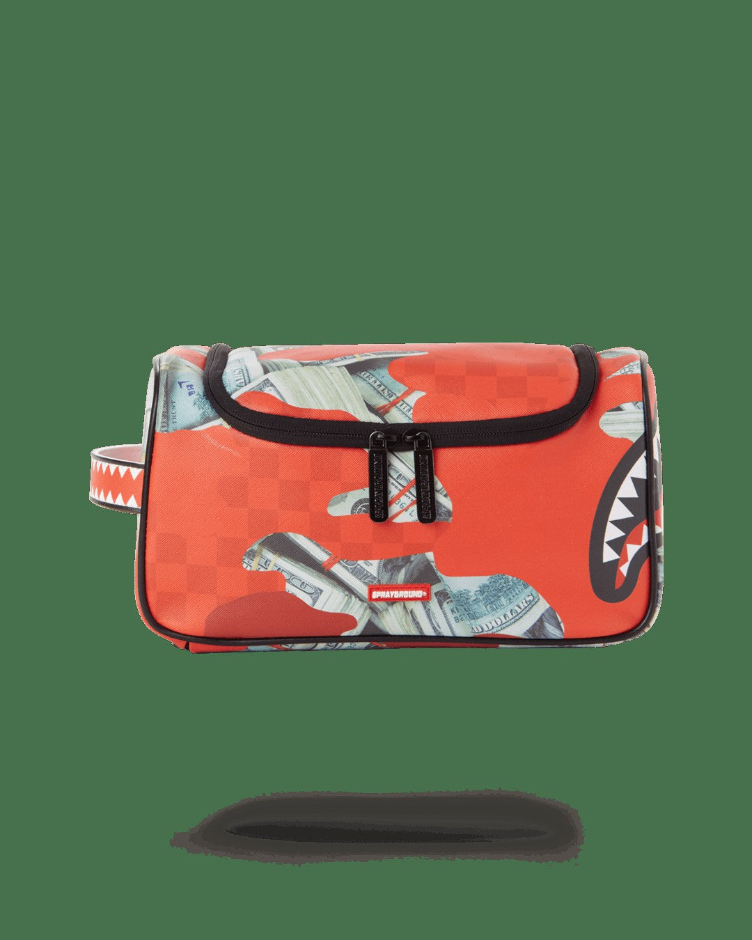 Sprayground MONEY CAMO (RED) TOILETRY BAG