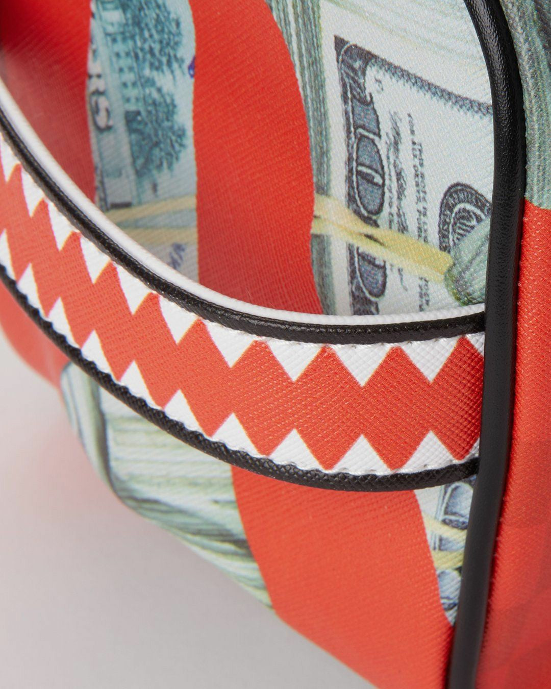 Sprayground MONEY CAMO (RED) TOILETRY BAG