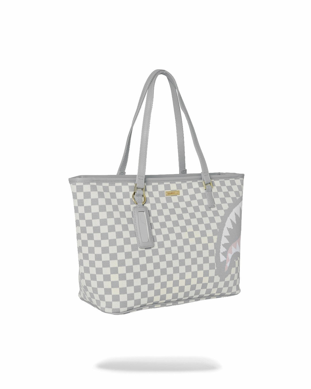 Sprayground KNIT SHARKS IN PARIS IN CREAM TOTE