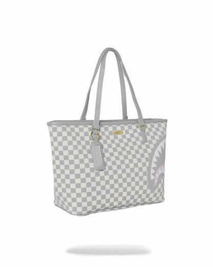 Sprayground KNIT SHARKS IN PARIS IN CREAM TOTE