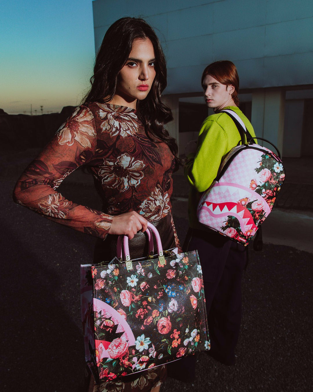 Sprayground JARDIN DE FLORES TORTUGA TOTE