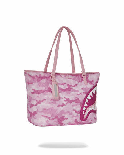 Sprayground FURRROCIOUS IN PINK TOTE