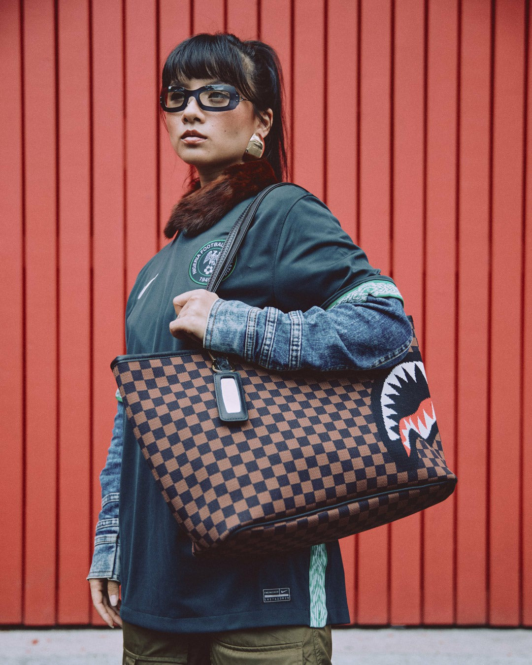 Sprayground KYOTOKNIT SHARKS IN PARIS TOTE