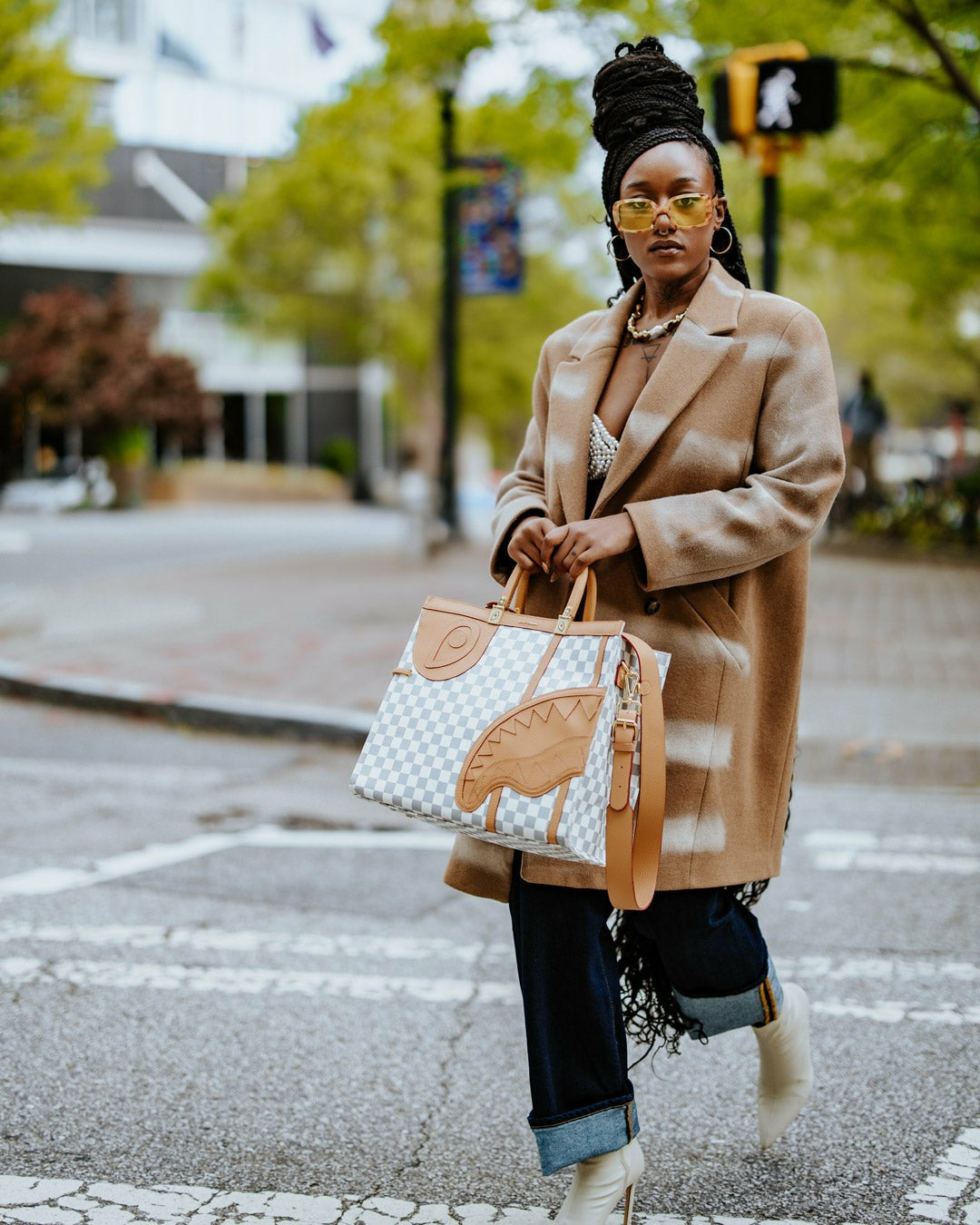 Sprayground HENNY LATTE TORTUGA TOTE