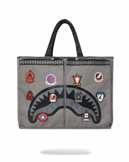 Sprayground TOP GUN FLIGHT CREW OFFICIAL COLLAB PILOT TOTE