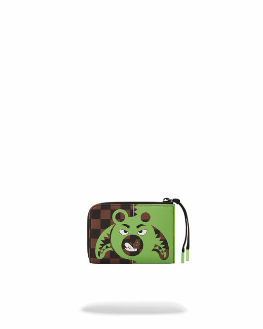 Sprayground GREEN MONEY BEAR WALLET