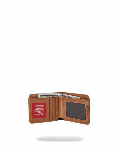 Sprayground HENNY LATTE ELASTIC BI-FOLD WALLET