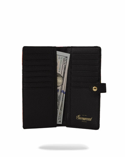 Sprayground HUMMINGBIRD SHARK PRECISION LONG SINGLE-FOLD WALLET