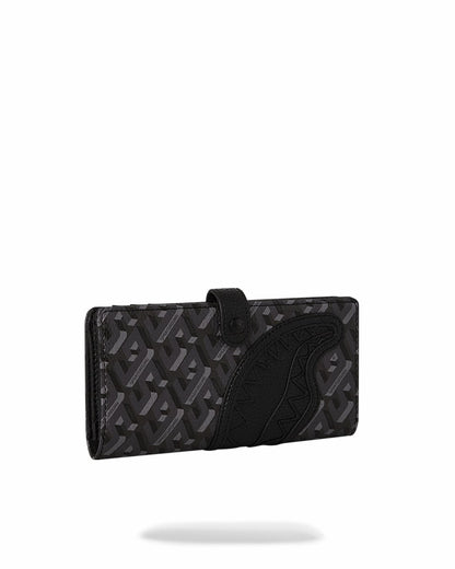 Sprayground 3DSG THUNDERCLAP LONG SINGLE-FOLD WALLET