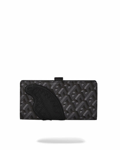 Sprayground 3DSG THUNDERCLAP LONG SINGLE-FOLD WALLET