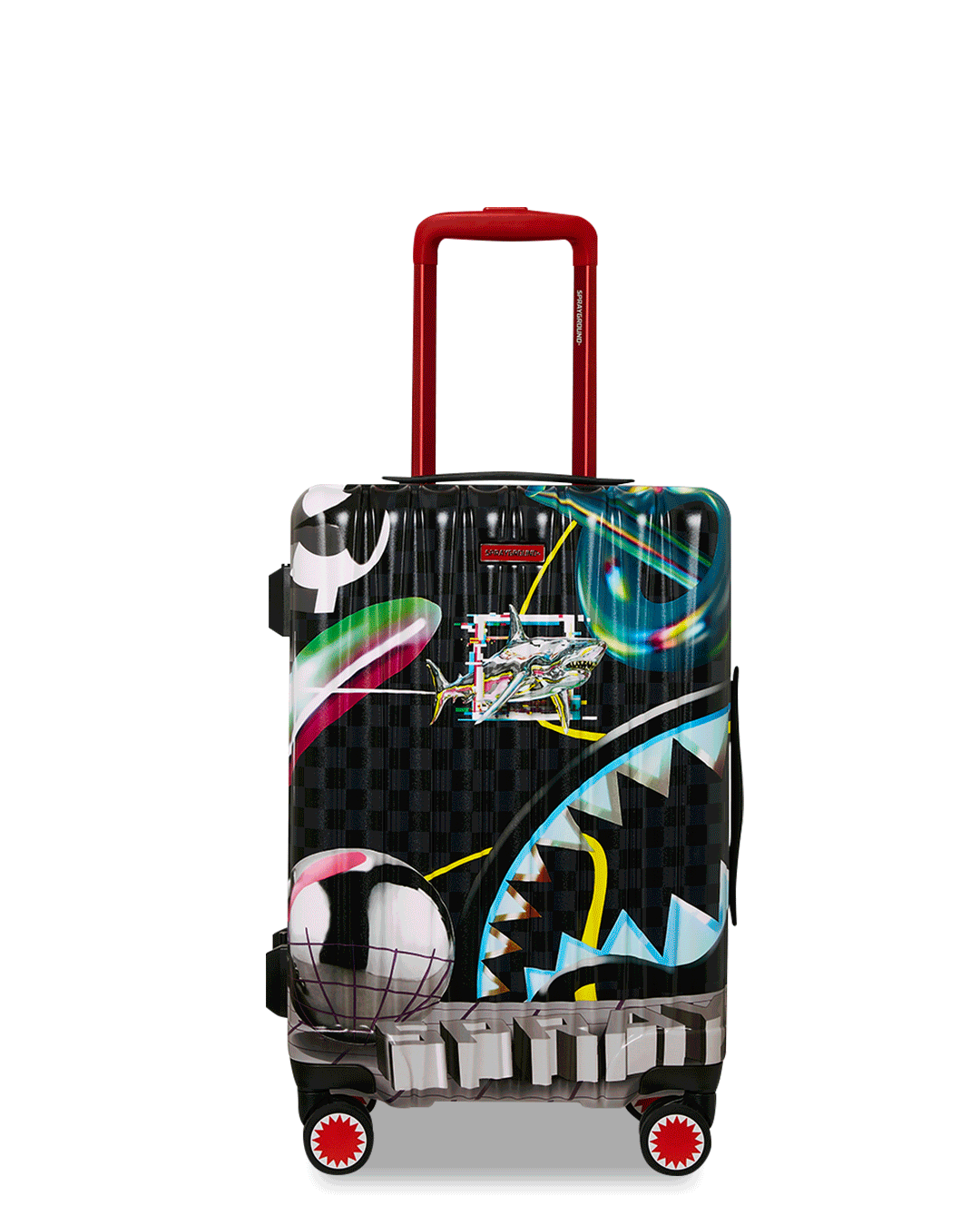 Sprayground MIND TRIP SHARK DOSE SHARKNAUTICS HARDSHELL CARRY-ON LUGGAGE