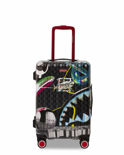 Sprayground MIND TRIP SHARK DOSE SHARKNAUTICS HARDSHELL CARRY-ON LUGGAGE