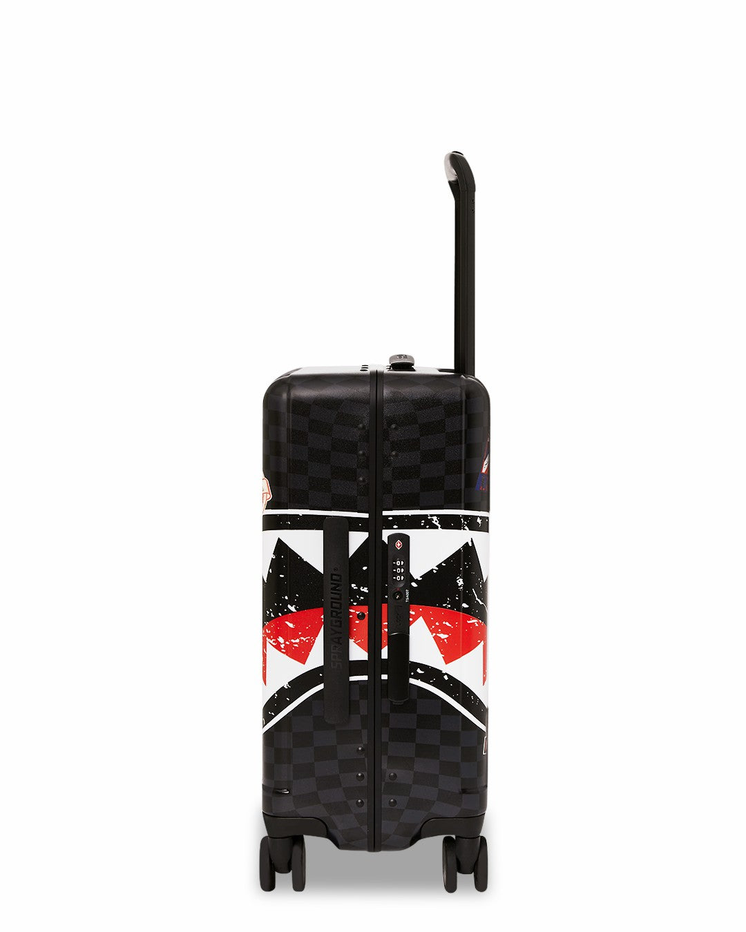 Sprayground GLOBAL MOGUL UNLIMITED MILES SHARKNAUTICS HARDSHELL CARRY-ON LUGGAGE