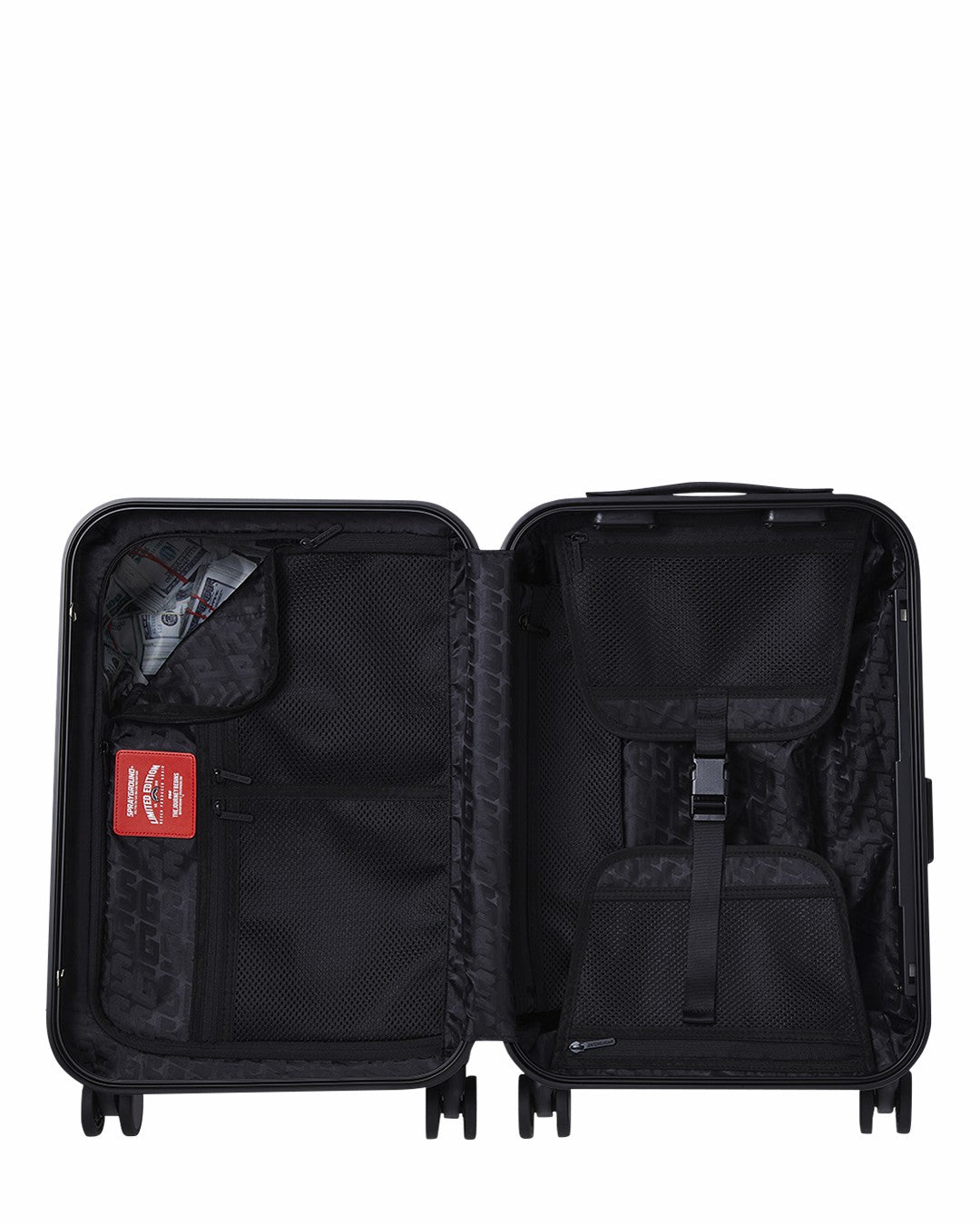 Sprayground AFTERGLOW SKYGLOW SHARKNAUTICS HARDSHELL CARRY-ON LUGGAGE