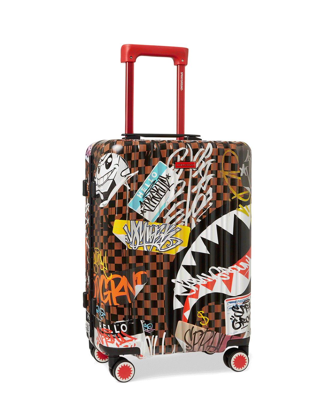 Sprayground SHARKS IN PARIS THE RIZZ SHARKNAUTICS HARDSHELL CARRY-ON LUGGAGE
