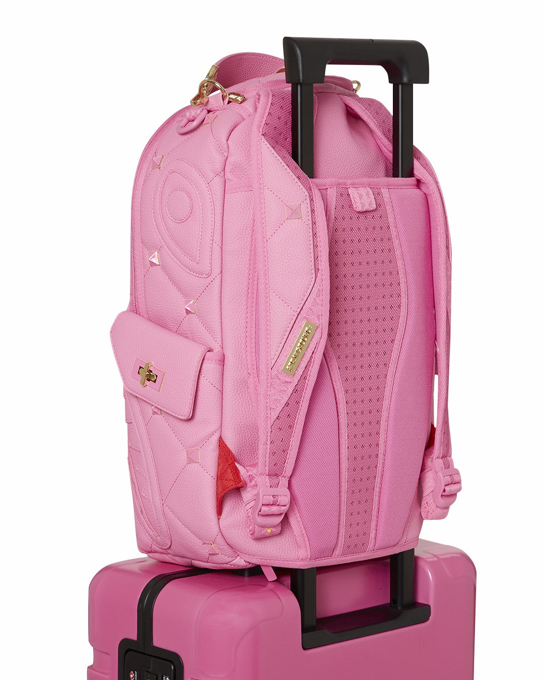 Sprayground SORBET STUNNA SHARKITECTURE HARDSHELL CARRY-ON LUGGAGE