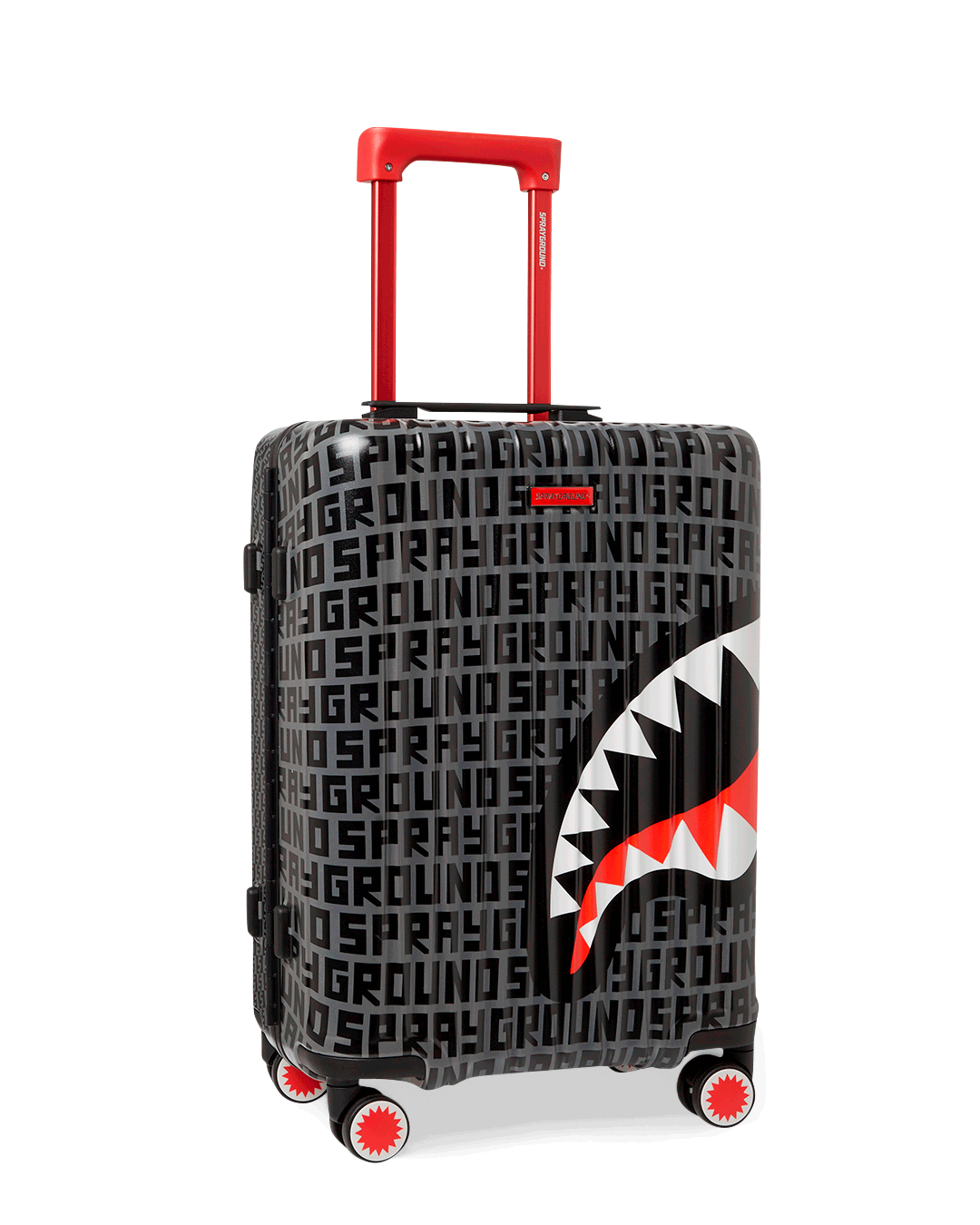 Sprayground SHARKFINITY STEALTH PILOT SHARKNAUTICS HARDSHELL CARRY-ON LUGGAGE