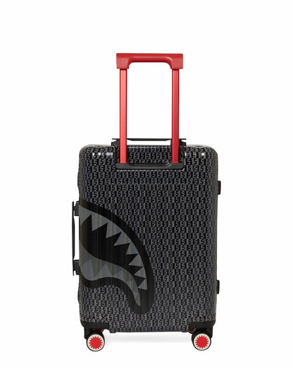 Sprayground SHARKFINITY STEALTH PILOT SHARKNAUTICS HARDSHELL CARRY-ON LUGGAGE