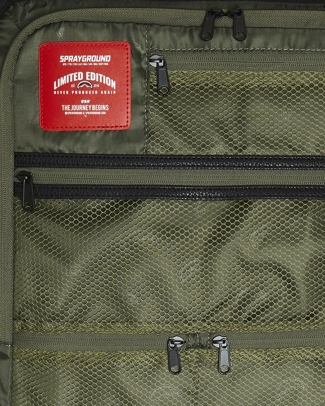 Sprayground SPECIAL OPS OPERATION SUCCE$$ JETSETTER CARRY-ON LUGGAGE
