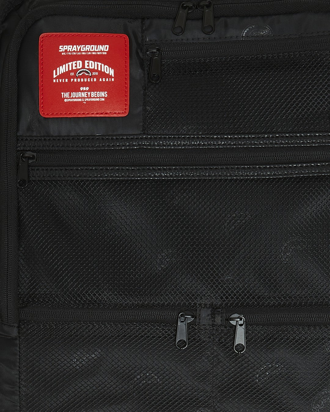 Sprayground RACEWAY SHADOW PHANTOM JETSETTER CARRY-ON LUGGAGE