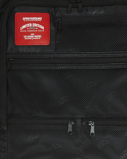Sprayground RACEWAY SHADOW PHANTOM JETSETTER CARRY-ON LUGGAGE