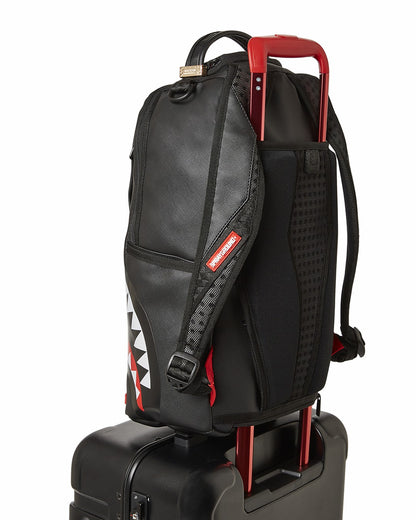 Sprayground MOLDED SHARKITECTURE BLACK HARDSHELL CARRY-ON LUGGAGE