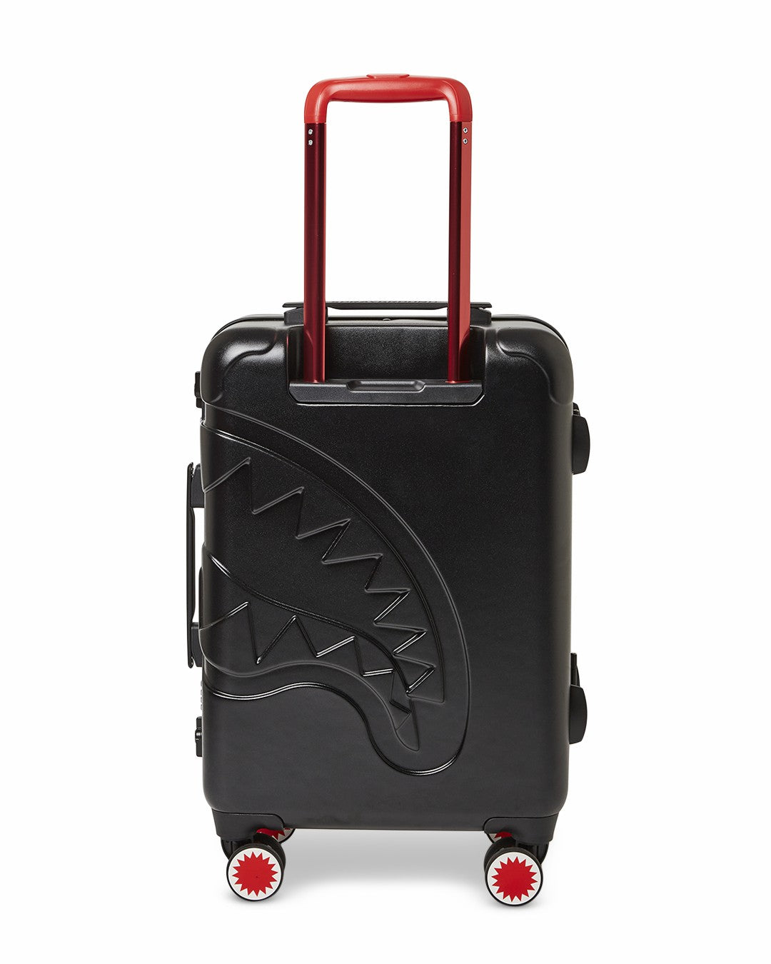 Sprayground MOLDED SHARKITECTURE BLACK HARDSHELL CARRY-ON LUGGAGE