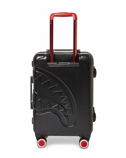 Sprayground MOLDED SHARKITECTURE BLACK HARDSHELL CARRY-ON LUGGAGE