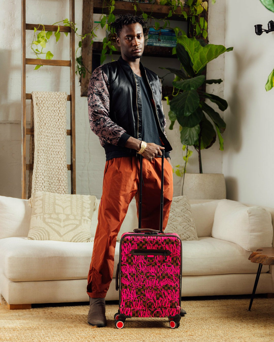 Sprayground JETGRAPHIX JETSETTER CARRY-ON LUGGAGE