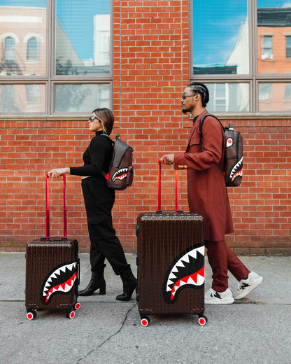 Sprayground FRENZY SHARKS SHARKNAUTICS HARDSHELL CARRY-ON LUGGAGE