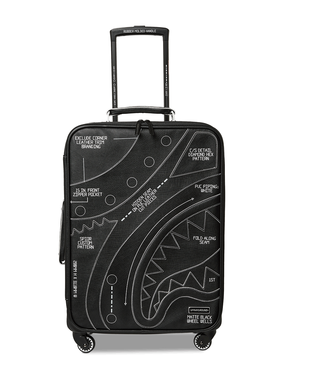 Sprayground HIGH TECH JETSETTER CARRY-ON LUGGAGE