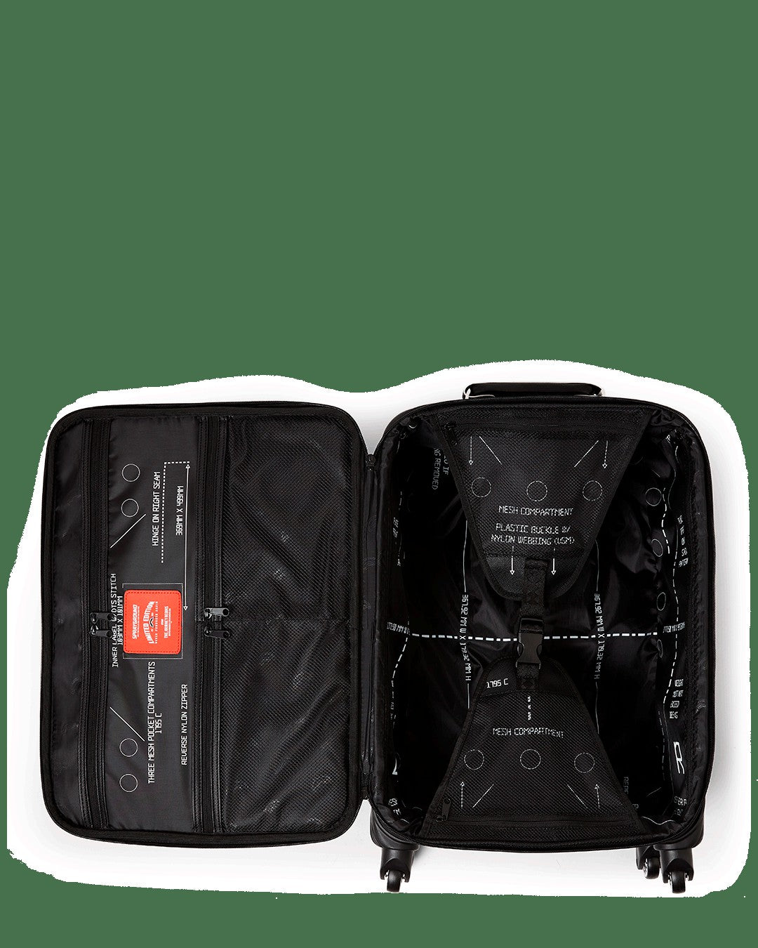 Sprayground HIGH TECH JETSETTER CARRY-ON LUGGAGE