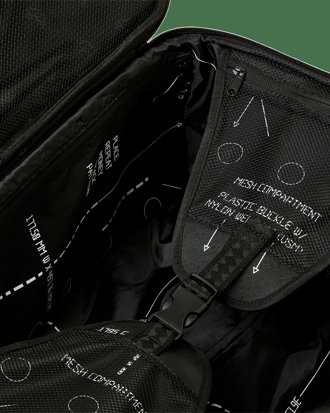 Sprayground HIGH TECH JETSETTER CARRY-ON LUGGAGE