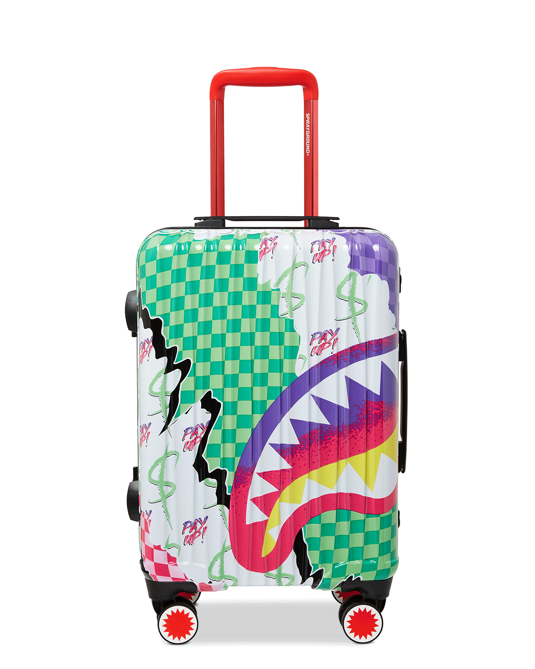 Sprayground DREAMY TECHNICOLOR SHARKNAUTICS HARDSHELL CARRY-ON LUGGAGE