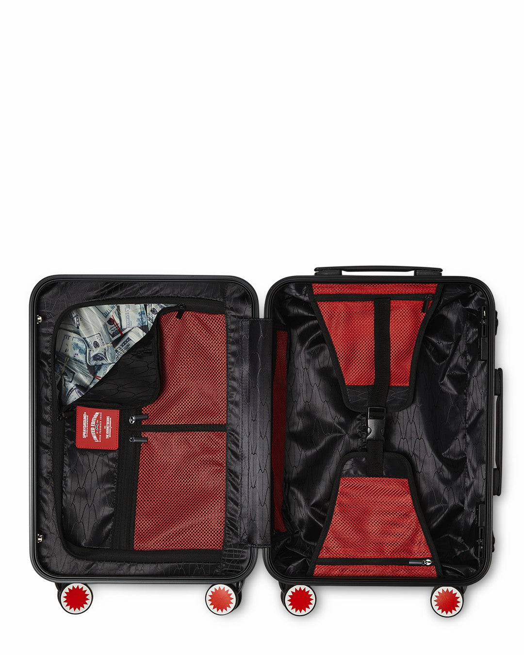 Sprayground DREAMY TECHNICOLOR SHARKNAUTICS HARDSHELL CARRY-ON LUGGAGE