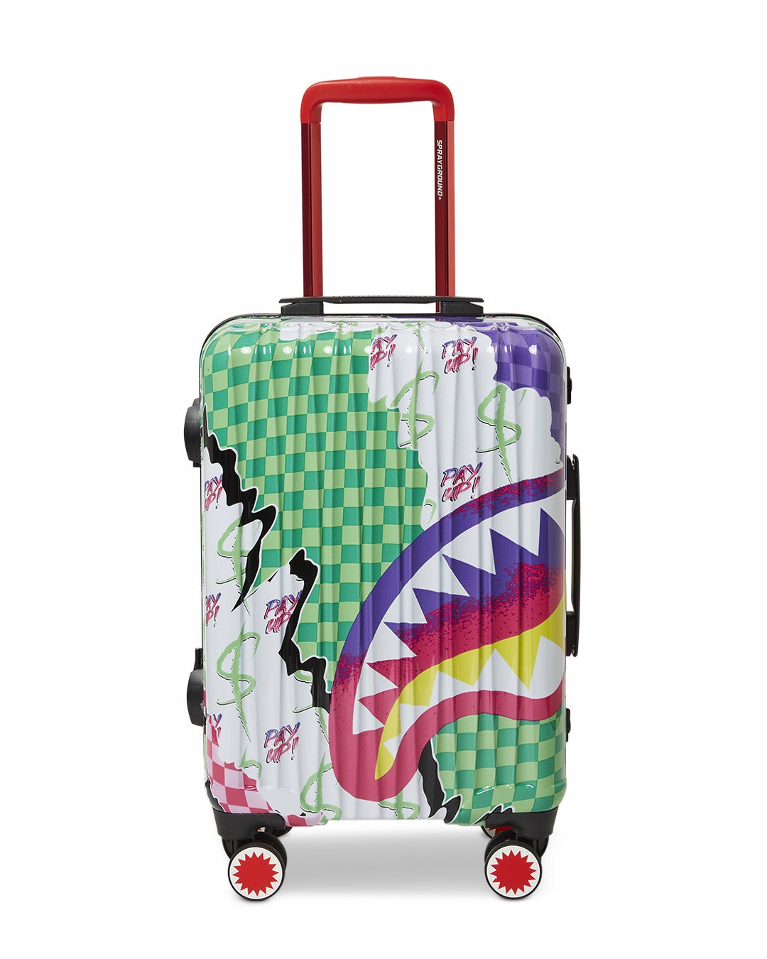 Sprayground DREAMY TECHNICOLOR SHARKNAUTICS HARDSHELL CARRY-ON LUGGAGE