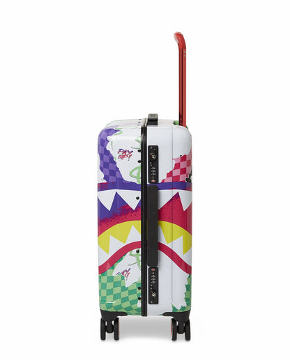 Sprayground DREAMY TECHNICOLOR SHARKNAUTICS HARDSHELL CARRY-ON LUGGAGE
