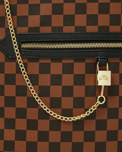 Sprayground HENNY LOCK SHARKS IN PARIS JETSETTER CARRY-ON LUGGAGE