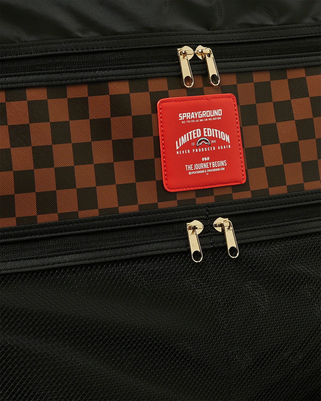 Sprayground HENNY LOCK SHARKS IN PARIS JETSETTER CARRY-ON LUGGAGE