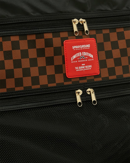 Sprayground HENNY LOCK SHARKS IN PARIS JETSETTER CARRY-ON LUGGAGE