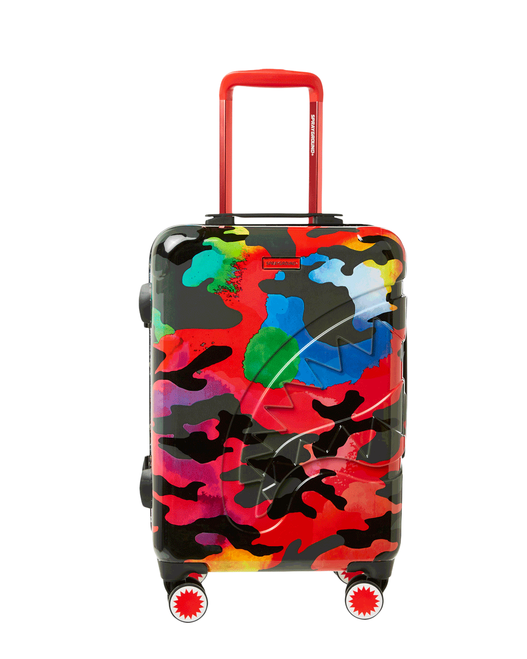 Sprayground CAMOBURST SHARKNAUTICS HARDSHELL CARRY-ON LUGGAGE
