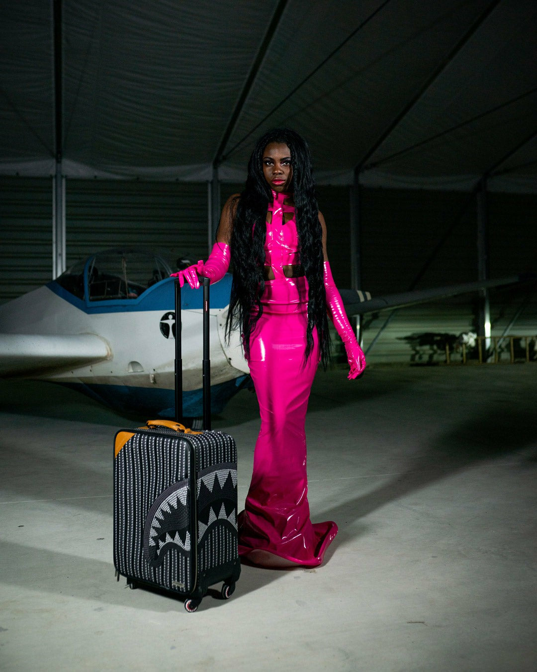 Sprayground ILLUCHAINS JETSETTER CARRY-ON LUGGAGE